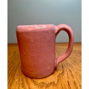 Glazed Bybee 16 oz Mauve  Primitive Kentucky Pottery Coffee Cups Mug Tea Cup Sig